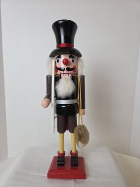 Classic Brown and Red Chimmney Sweeper Nutcracker Figurine